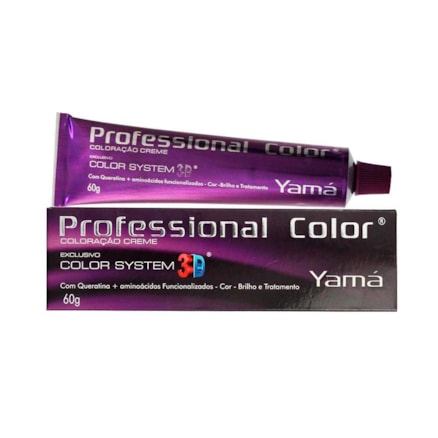 Tinta Yamá Profissional 7.77 Louro Médio Marrom Intenso 60g