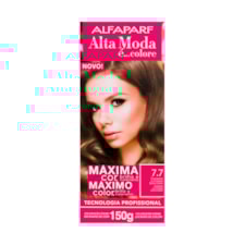 Tintura Altamoda 7.7 Castanho Luminoso Extra Claro 150g