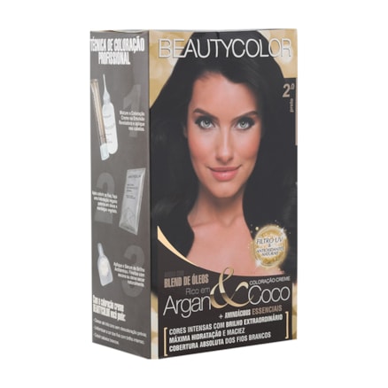 Tintura Beauty Color 2.0 Preto Aminoácidos Essenciais