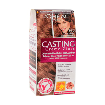 Tintura Casting Creme 670 Chocolate Com Pimenta 40ml