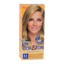 Tintura Cor E Ton 8.0 Louro Claro 50g