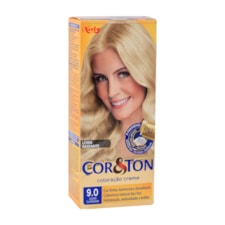 Tintura Cor & Ton 9.0 Louro Claríssimo Loira Radiante 50g