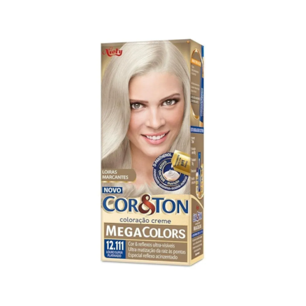 Tintura Cor & Ton Colors 12.111 Louro Super Platinado 50g