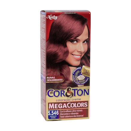 Tintura Cor E Ton Colors 5.546 Vermelho Amora 50g