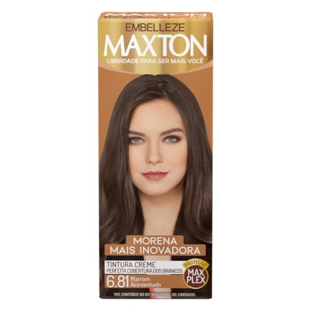 Tintura Creme Maxton Marro 6.81 50g