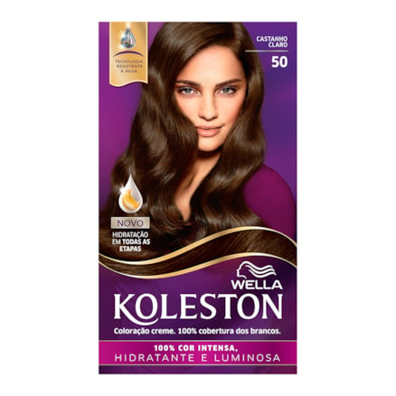 Tintura Koleston 5.0 Castanho Claro 55g