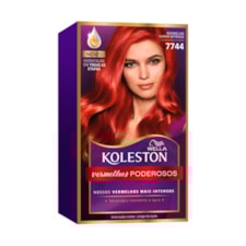 Tintura Koleston Vermelhos 7744 Vermelho Intenso 55g