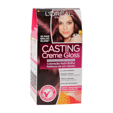 Tintura L'oréal Paris Casting Creme Gloss 426 Borgonha 40ml