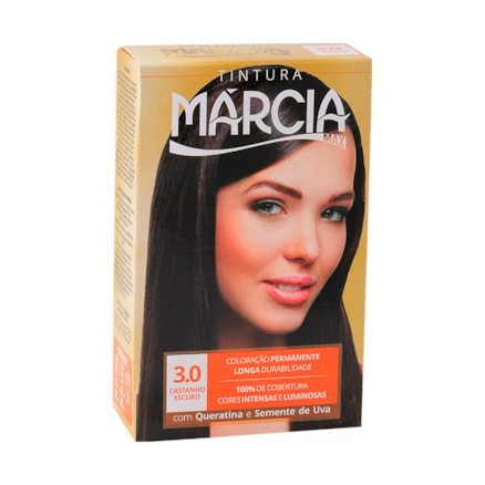 Tintura Marcia 3.0 Castanho Escuro 30ml