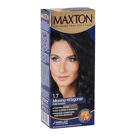 Tintura Maxton 1.7 Preto Azulado 50g