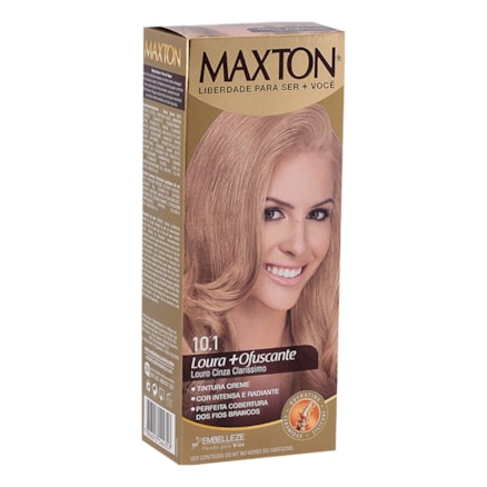 Tintura Maxton 10.1 Louro Cinza Claríssimo 50g