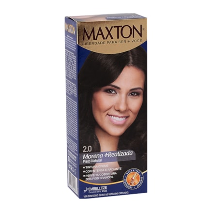 Tintura Maxton 2.0 Preto Natural 50g