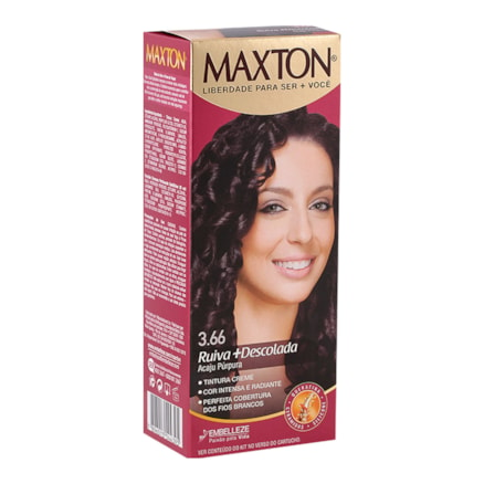 Tintura Maxton 3.66 Acaju Purpura 50g