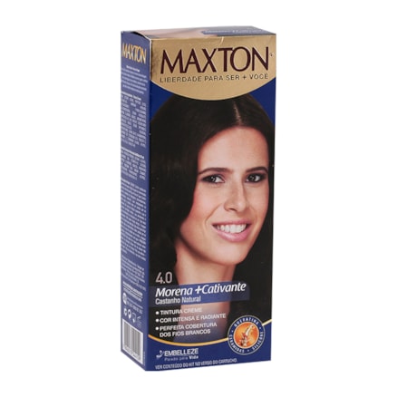 Tintura Maxton 4.0 Castanho Médio 50g