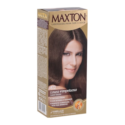 Tintura Maxton 6.0 Louro Escuro 50g