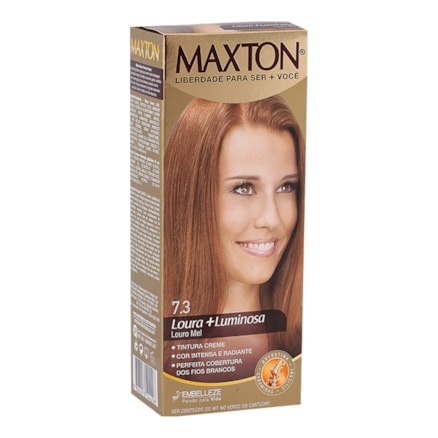 Tintura Maxton 7.3 Louro Mel 50g