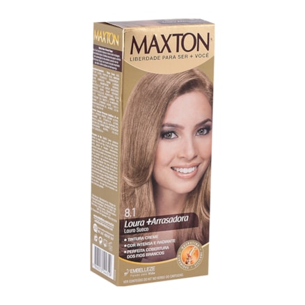 Tintura Maxton 8.1 Louro Sueco 50g