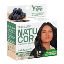 Tintura Natucor Filme 2.0 Preto Suave 12g