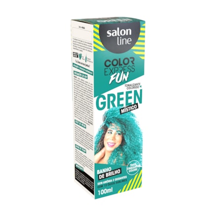 Tintura Salon Line Color Express Fun Verde 100ml