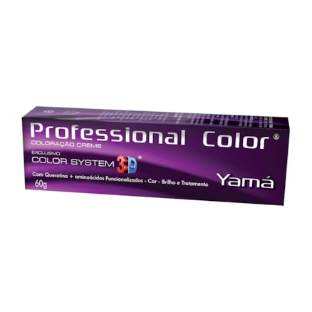 Tintura Yama 3d 1.1 Preto Azulado Profissional 60g