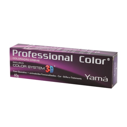 Tintura Yamá 3d 6.41 Louro Escuro Cobre Cinza 60g