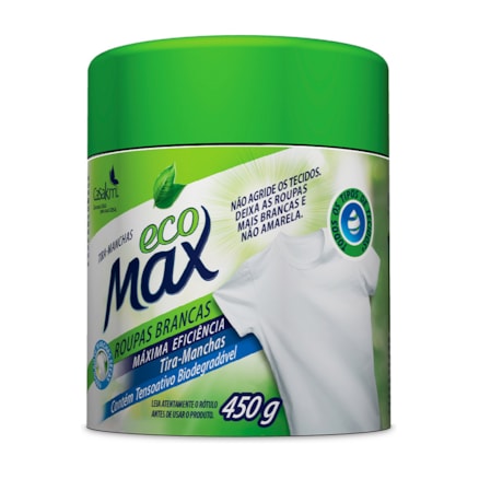 Tira Manchas Casa Km Ecomax Líquido Roupas Brancas 500ml