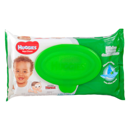 Toalha Umedecida Turma Da Mônica Huggies 48 Und