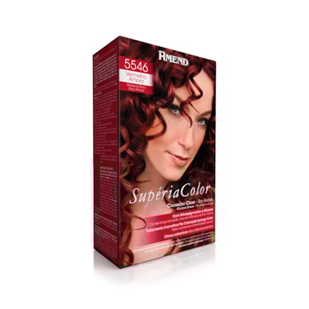 Tonalizante Amend Superia Coloração 5546 Vermelho Amora