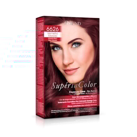 Tonalizante Amend Superia Coloração 6626 Vermelho Marsala
