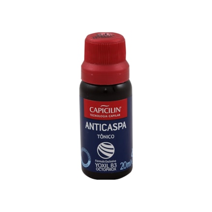 Tônico Capilar Capicilin Anticaspa Todos Tipos Cabelo 20ml