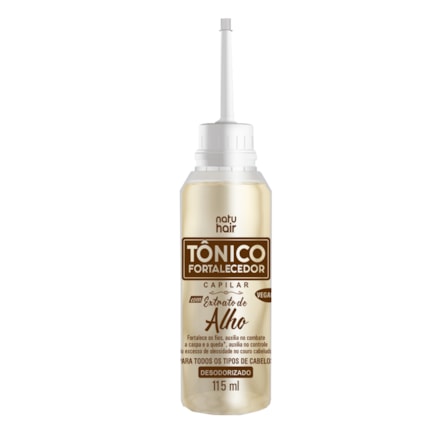 Tônico Fortalecedor Natuhair Extrato De Alho 115ml