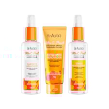 Tônico Revitalizante + Esfoliante Renovador + Sabonete Hidratante Be Aurora Vita C Fruit Vitamina B5