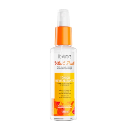 Tônico Revitalizante + Esfoliante Renovador + Sabonete Hidratante Be Aurora Vita C Fruit Vitamina B5