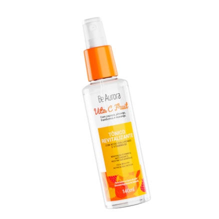 Tônico Revitalizante + Esfoliante Renovador + Sabonete Hidratante Be Aurora Vita C Fruit Vitamina B5