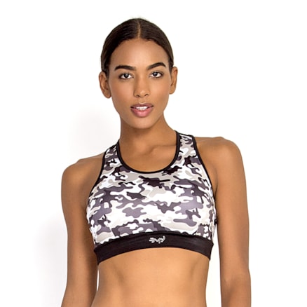 Top Camuflado Bm9 Feminino 4225028 Preto / Verde