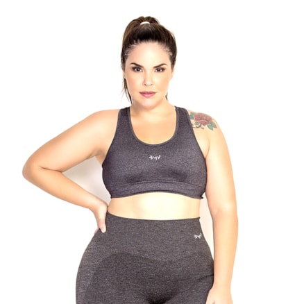 Top Oxy C- Tela Bm9 Feminino 4225022 Mescla