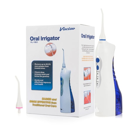 Vaclav Irrigador Oral Portátil Sem Fio 1501 Bivolt Sem Fio