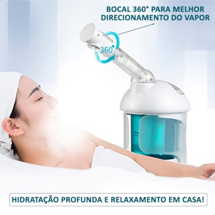 Vaporizador Facial Portátil K.skin KD2328 Ozônio Estética Pele