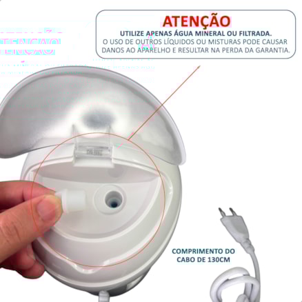 Vaporizador Facial Portátil K.skin KD2328 Ozônio Estética Pele