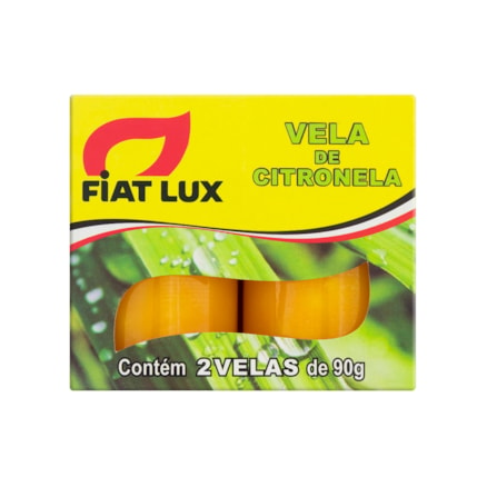 Vela De Citronela Fiat Lux 2 Und