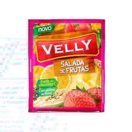 Velly Refresco De Frutas Super Saboroso Com 15 Und 1l
