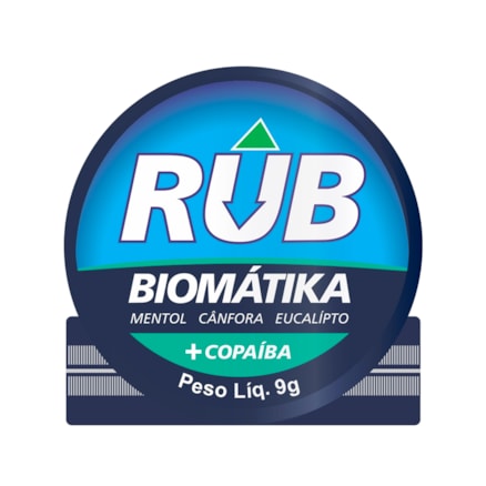 Vicky Rub Copaíba Pomada Gripe Resfriado Tosse Biomátika 9g