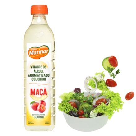 Vinagre De Álcool Marinar Aromatizado Maçã 500ml