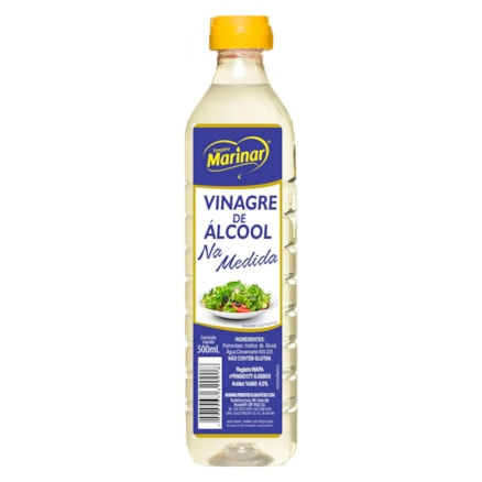 Vinagre Marinar Álcool Na Medida 500ml