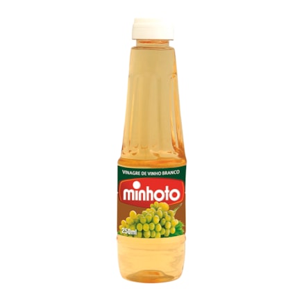 Vinagre Minhoto Branco Condimento Uso Culinário 250ml