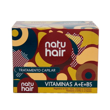 Vitamina Capilar Natuhair Vitaminas A+e+b5 24 Und 10ml